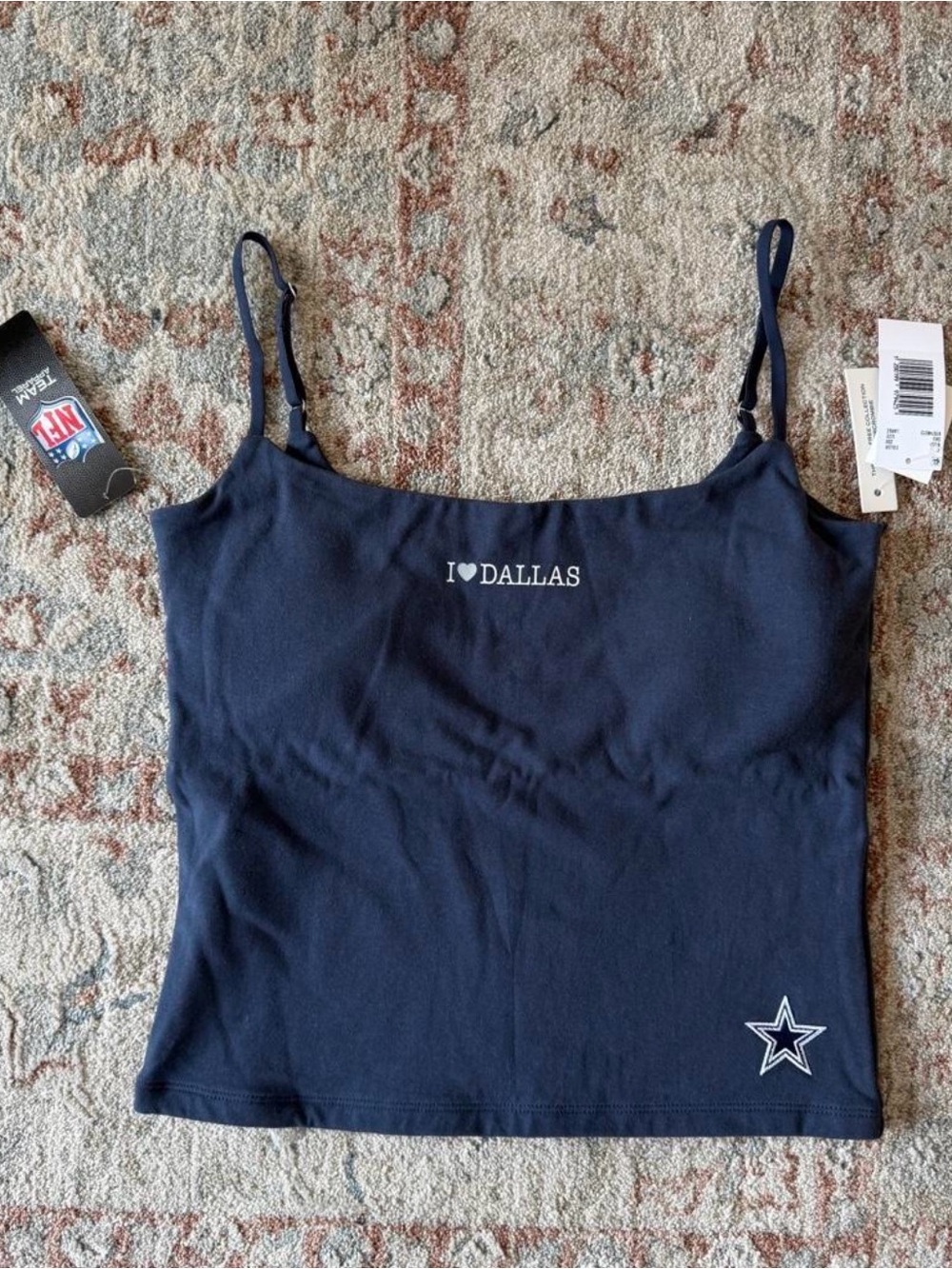Dallas Cowboys NFL Navy Tank